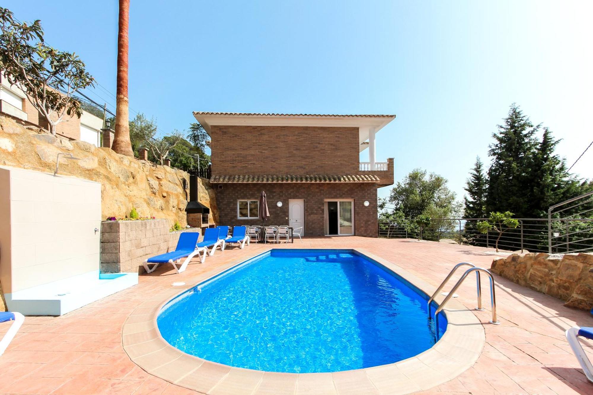 Villa Serena Lloret de Mar Extérieur photo